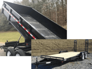 Equipment trailer sales